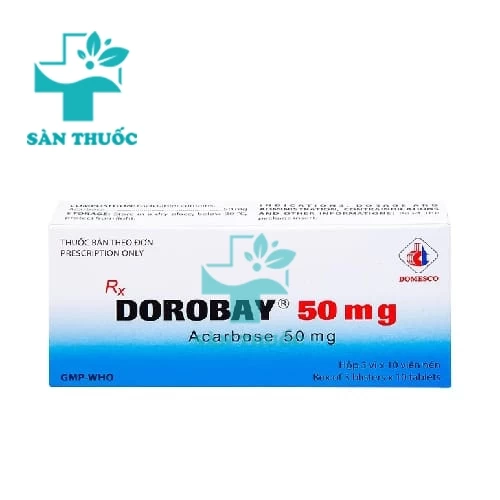 Dorobay 50mg - Thuốc điều trị đái tháo đường hiệu quả của Domesco